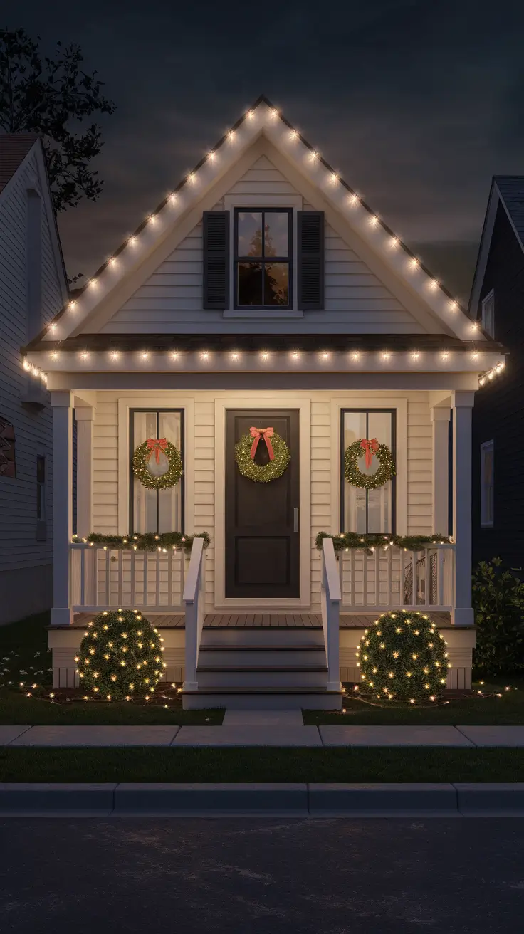 Christmas Lights on House Exterior Ideas 2025 for a Magical Holiday Look