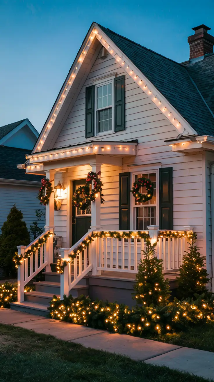 Christmas Lights on House Exterior Ideas 2025 for a Magical Holiday Look