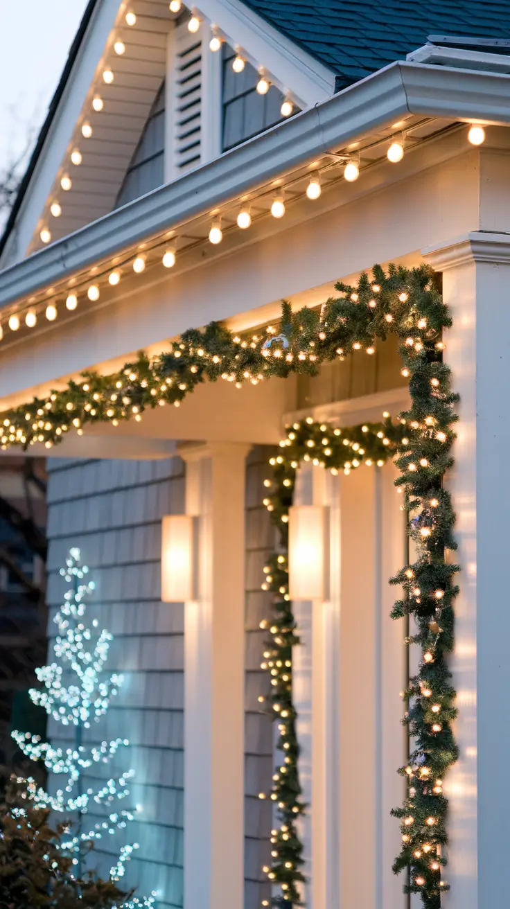 Christmas Lights on House Exterior Ideas 2025 for a Magical Holiday Look