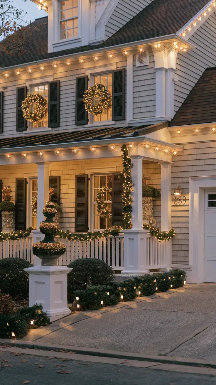 Christmas Lights on House Exterior Ideas 2025 for a Magical Holiday Look