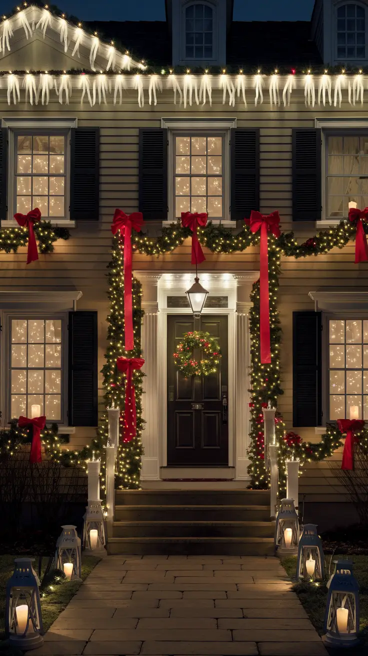 Christmas Lights on House Exterior Ideas 2025 for a Magical Holiday Look