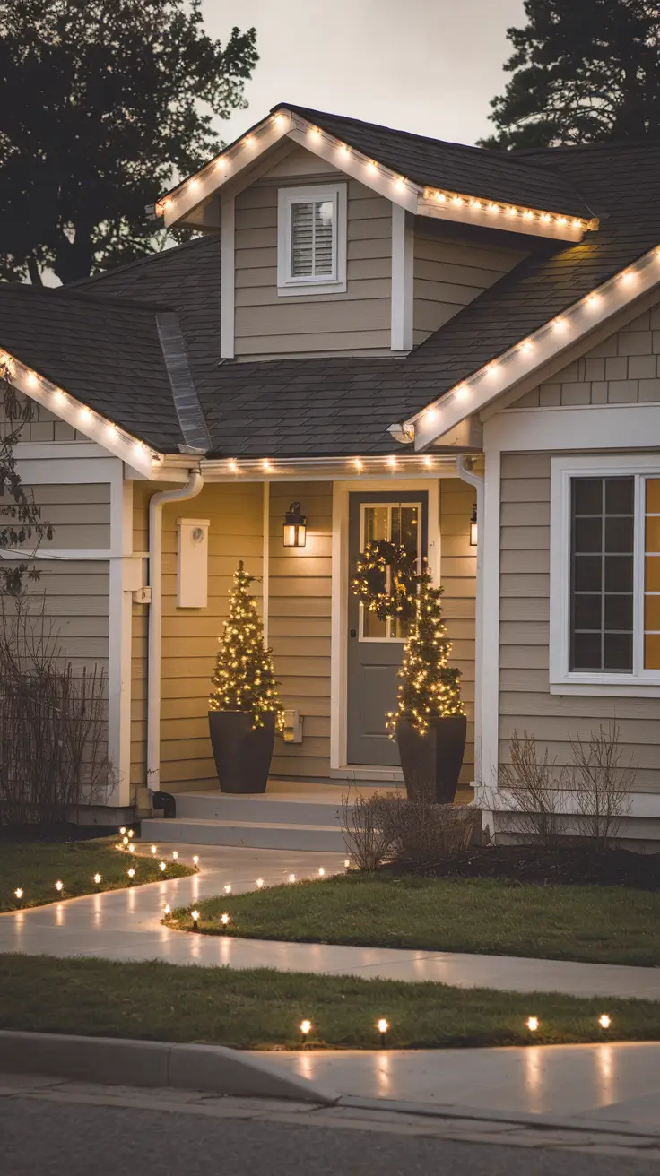 Christmas Lights on House Exterior Ideas 2025 for a Magical Holiday Look