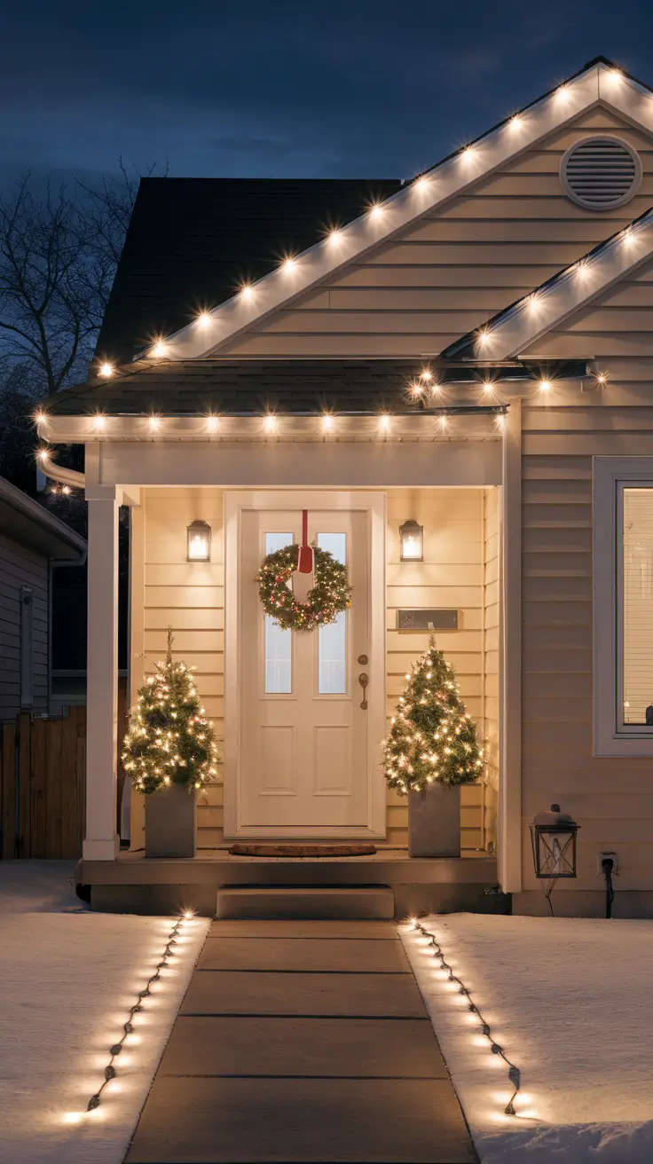 Christmas Lights on House Exterior Ideas 2025 for a Magical Holiday Look