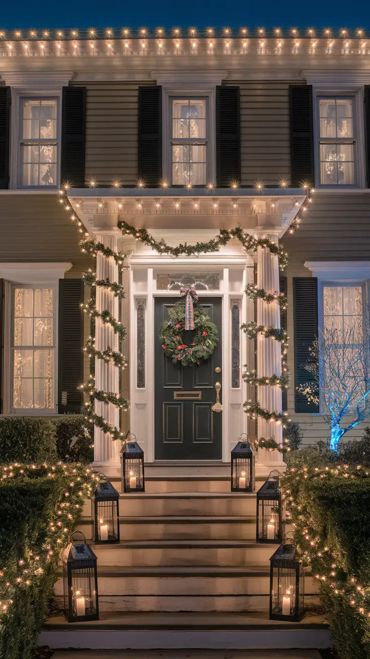Christmas Lights on House Exterior Ideas 2025 for a Magical Holiday Look