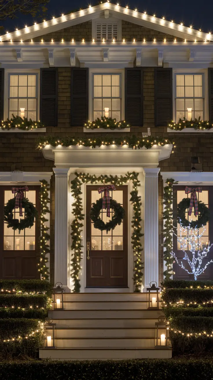 Christmas Lights on House Exterior Ideas 2025 for a Magical Holiday Look