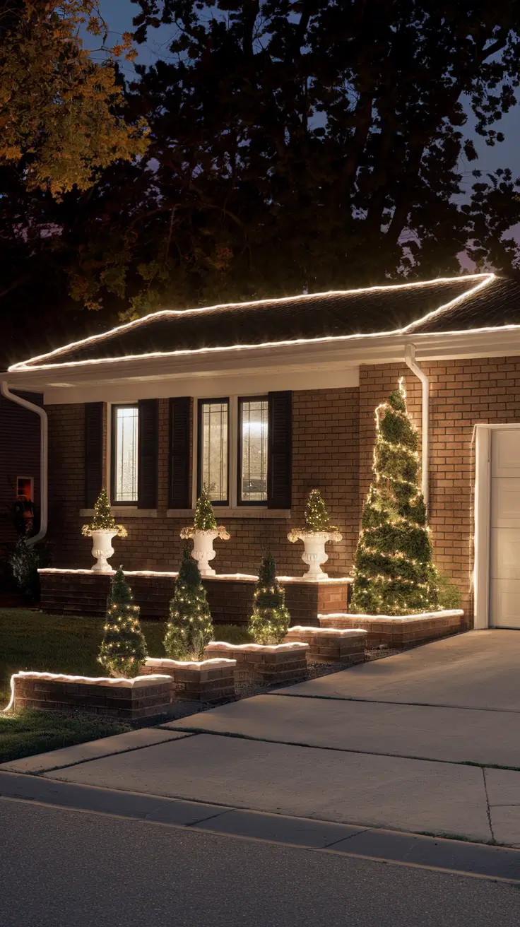 Christmas Lights on House Exterior Ideas 2025 for a Magical Holiday Look