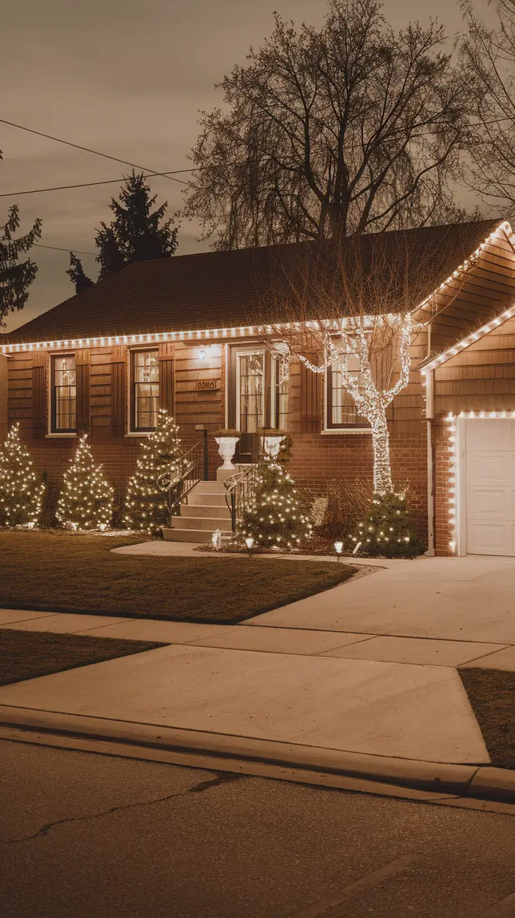Christmas Lights on House Exterior Ideas 2025 for a Magical Holiday Look