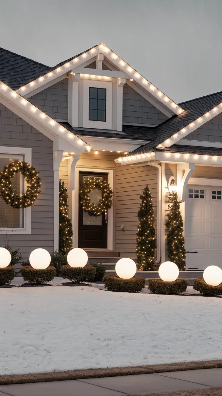 Christmas Lights on House Exterior Ideas 2025 for a Magical Holiday Look