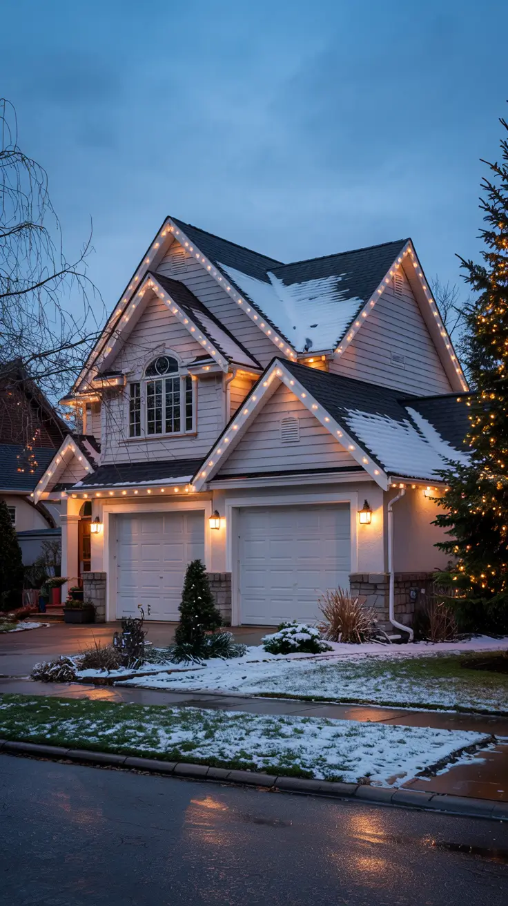 Christmas Lights on House Exterior Ideas 2025 for a Magical Holiday Look