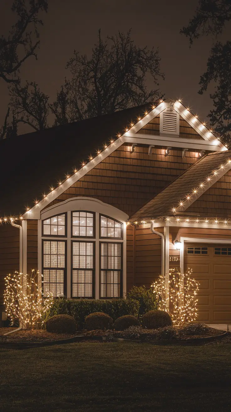 Christmas Lights on House Exterior Ideas 2025 for a Magical Holiday Look