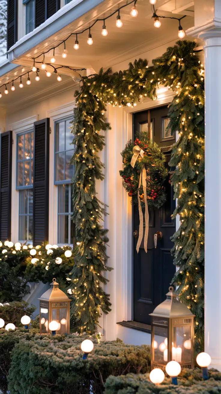 Christmas Lights on House Exterior Ideas 2025 for a Magical Holiday Look