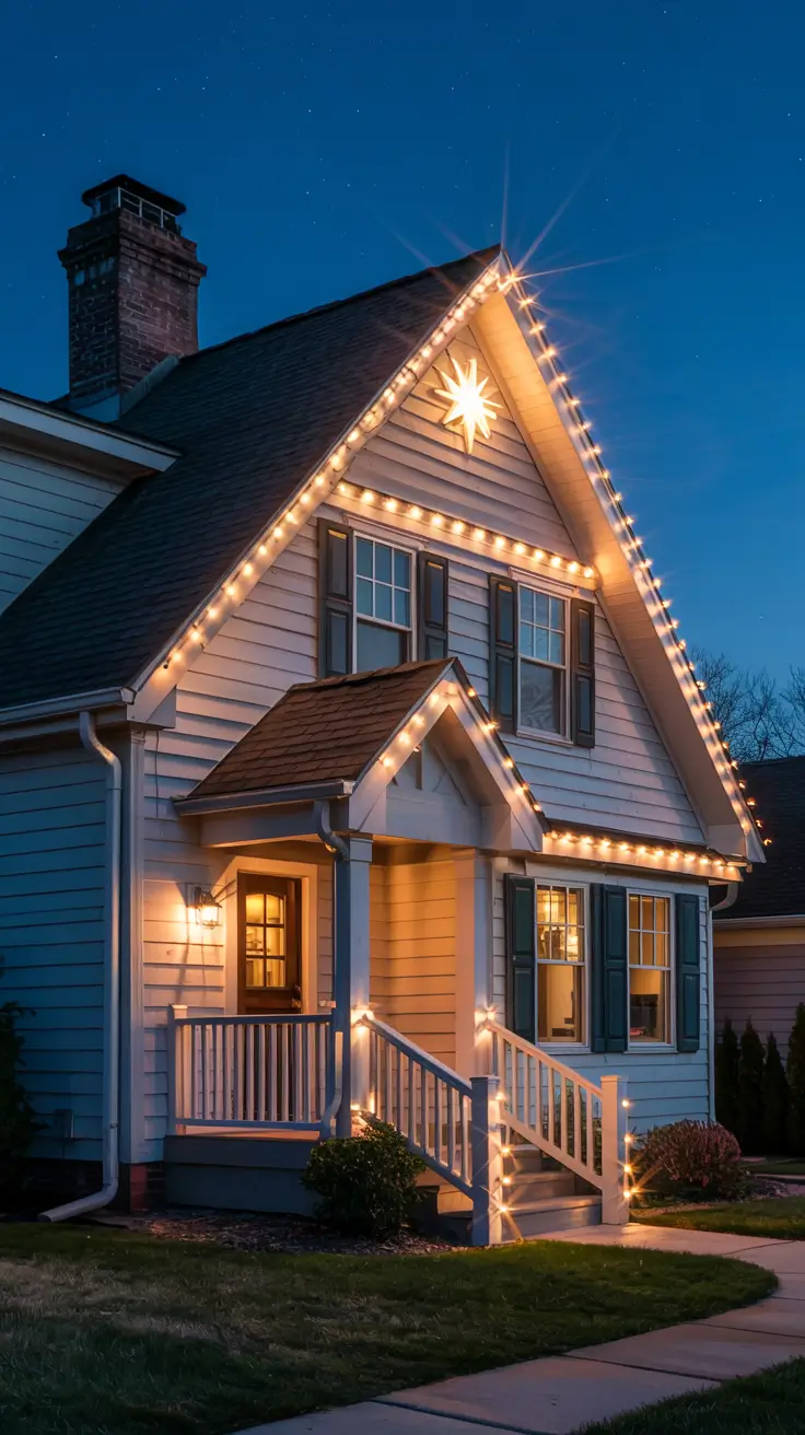 Christmas Lights on House Exterior Ideas 2025 for a Magical Holiday Look