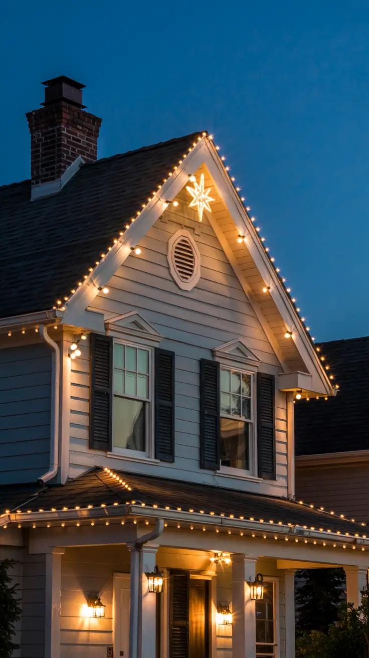 Christmas Lights on House Exterior Ideas 2025 for a Magical Holiday Look