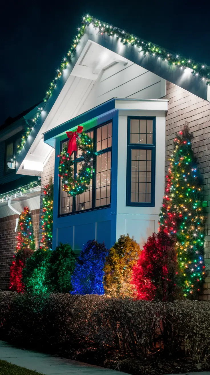 Christmas Lights on House Exterior Ideas 2025 for a Magical Holiday Look