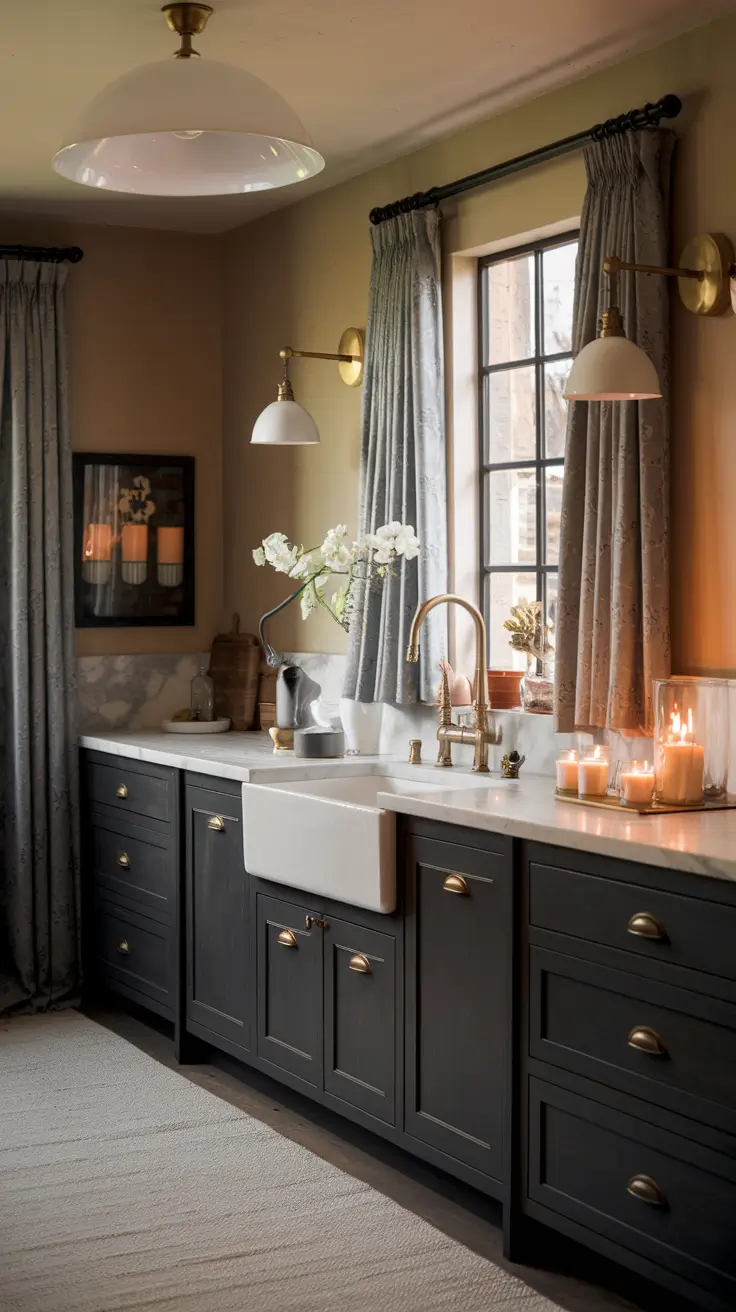 Dark Kitchen Ideas 2026: Modern Luxury & Creative Ways to Brighten Your Space