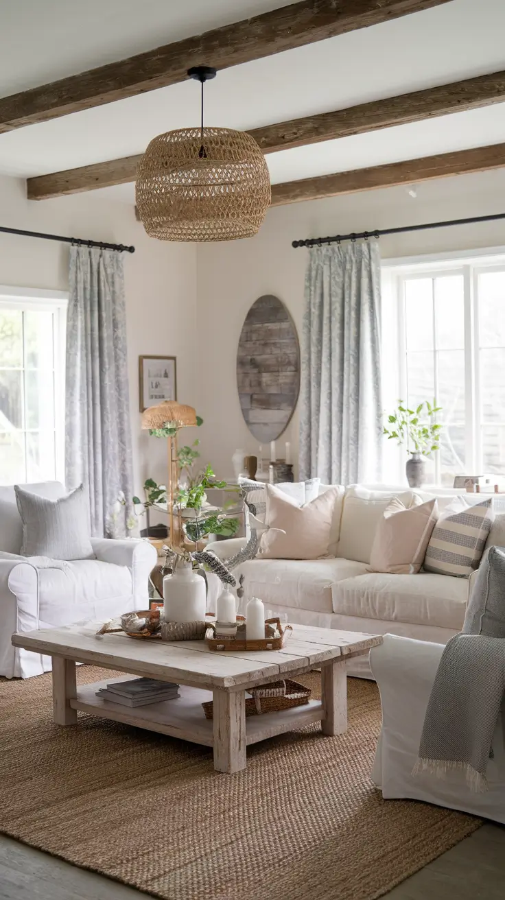 Farmhouse Living Room Ideas 2026: Cozy & Modern Inspiration for Every Style
