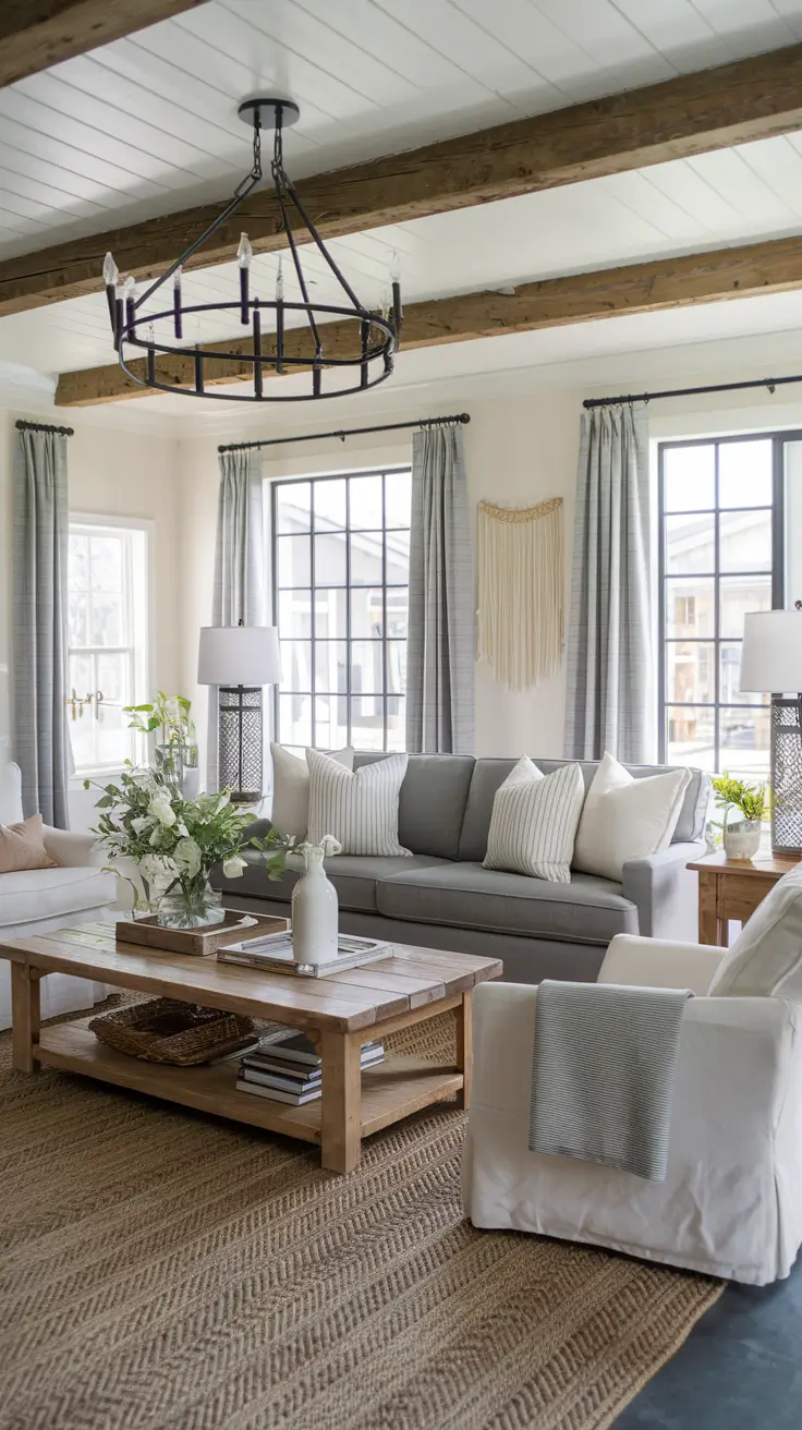Farmhouse Living Room Ideas 2026: Cozy & Modern Inspiration for Every Style