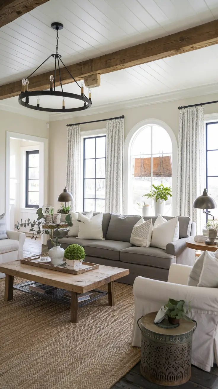 Farmhouse Living Room Ideas 2026: Cozy & Modern Inspiration for Every Style