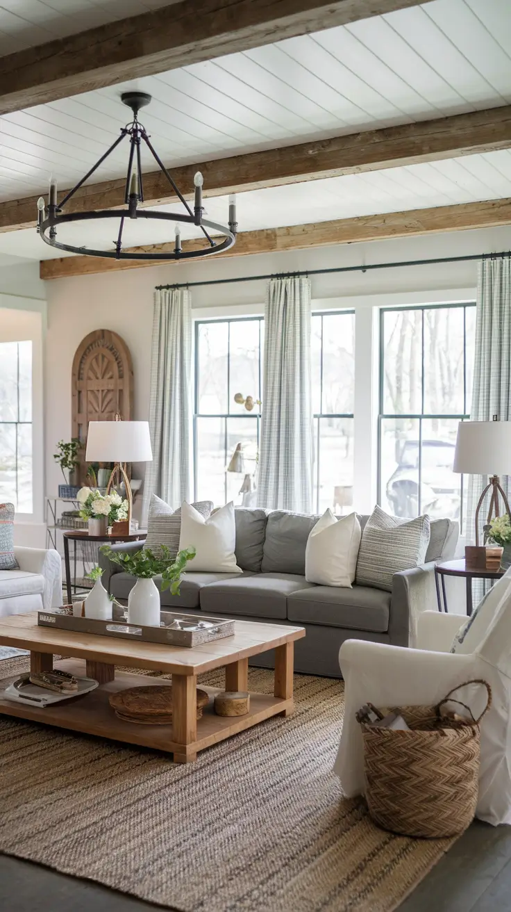 Farmhouse Living Room Ideas 2026: Cozy & Modern Inspiration for Every Style
