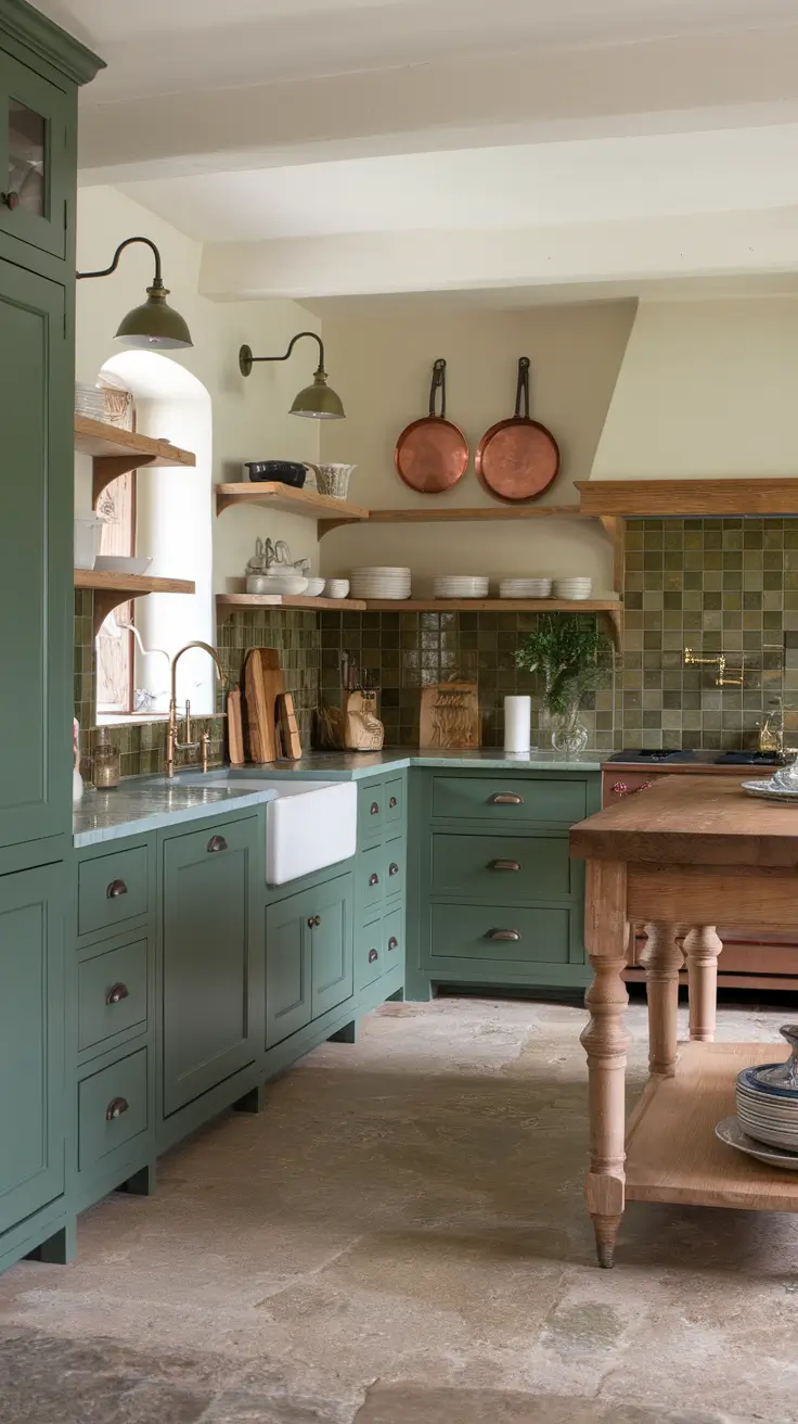 Green Kitchen Ideas 2026: Modern, Farmhouse & Small Space Inspiration