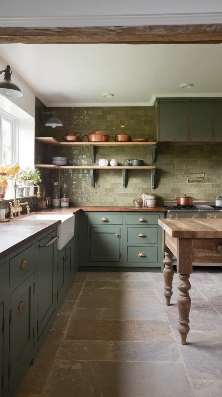 Green Kitchen Ideas 2026: Modern, Farmhouse & Small Space Inspiration