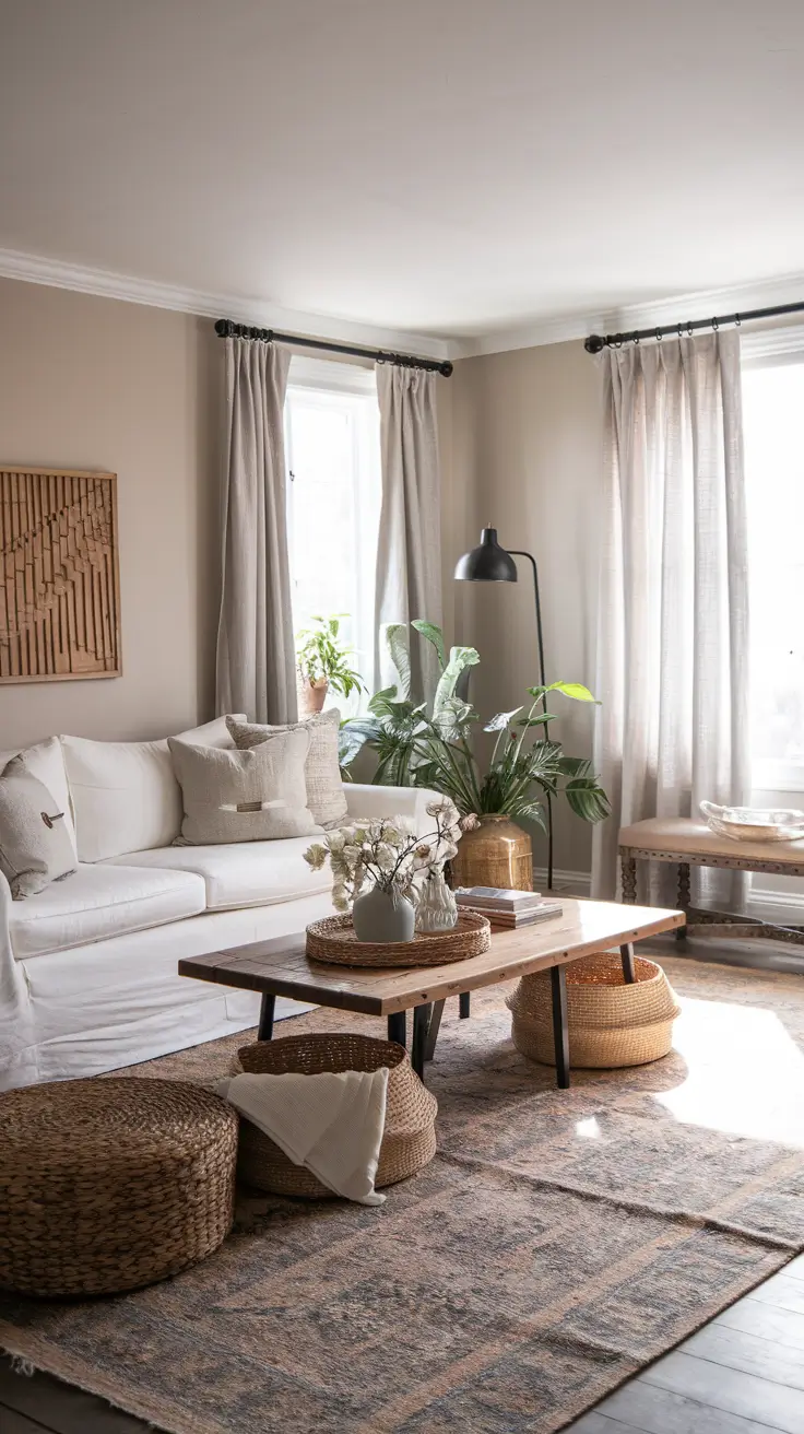 Living Room Makeover Ideas 2026 – Modern, Cozy & Budget-Friendly Inspiration