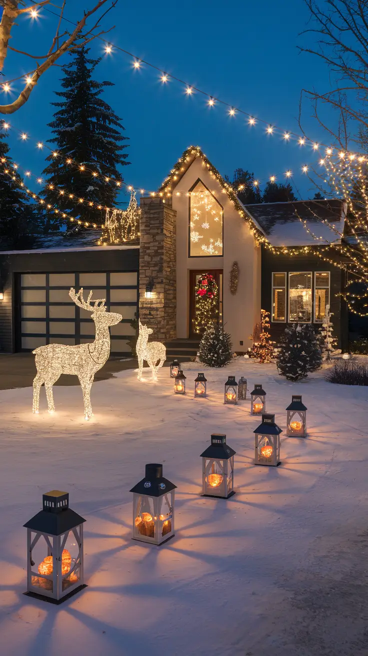 Outdoor Christmas Decorations Ideas 2026: DIY, Farmhouse & Modern Inspiration
