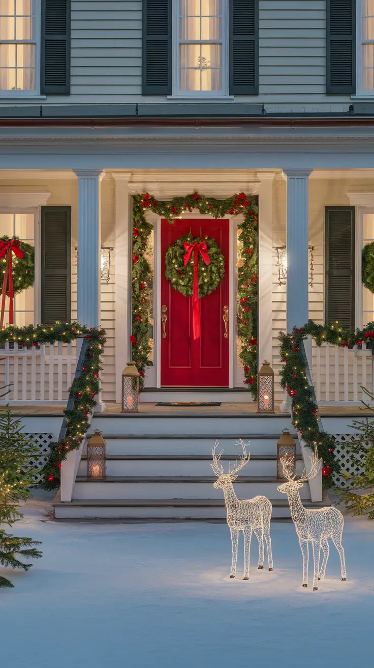 Outdoor Christmas Decorations Ideas 2026: DIY, Farmhouse & Modern Inspiration