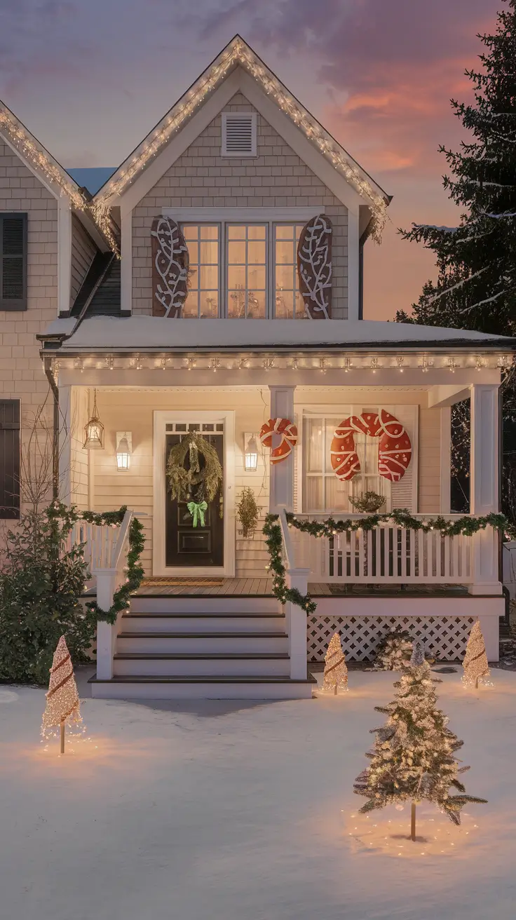 Outdoor Christmas Decorations Ideas 2026: DIY, Farmhouse & Modern Inspiration