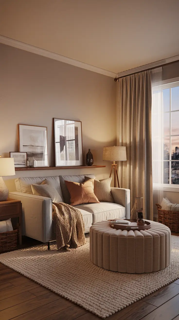 Small Apartment Living Room Ideas 2026 for a Cozy & Modern Space