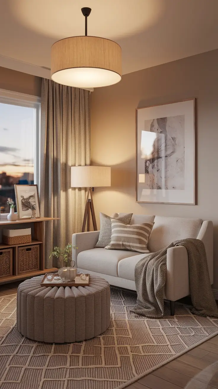 Small Apartment Living Room Ideas 2026 for a Cozy & Modern Space