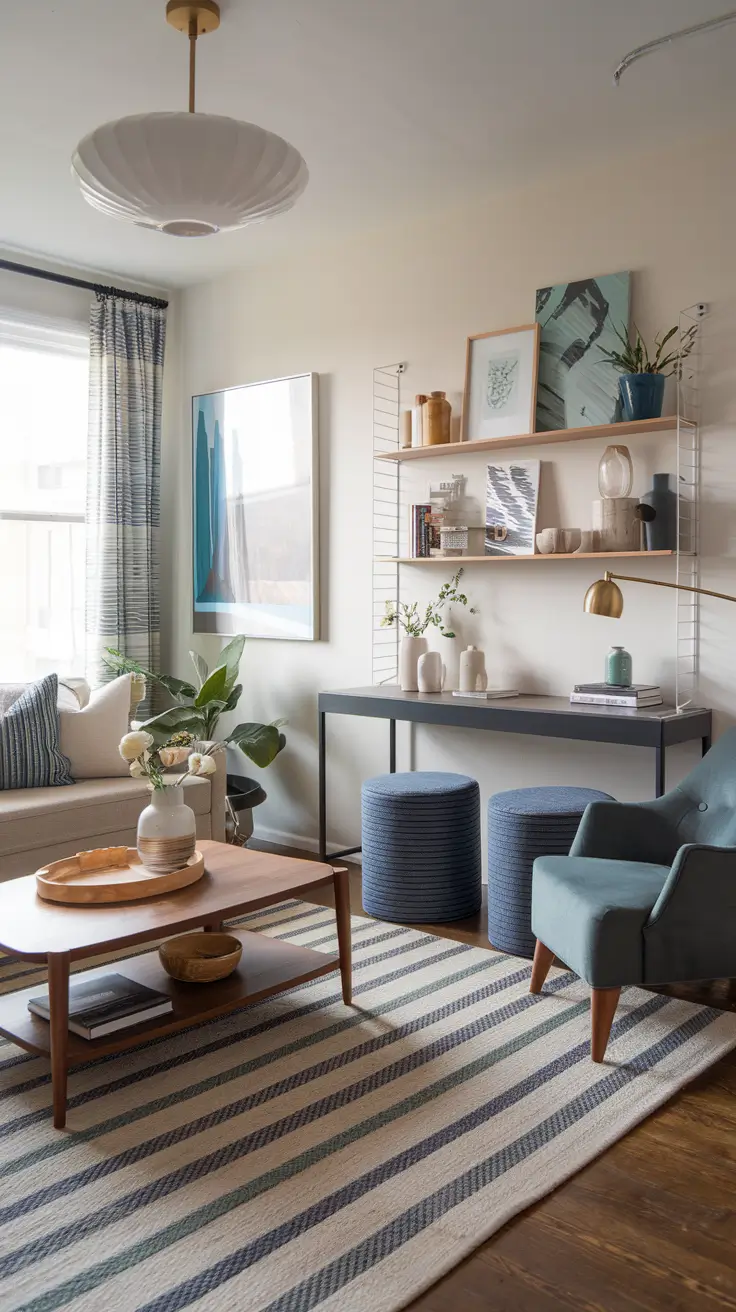 Small Apartment Living Room Ideas 2026 for a Cozy & Modern Space