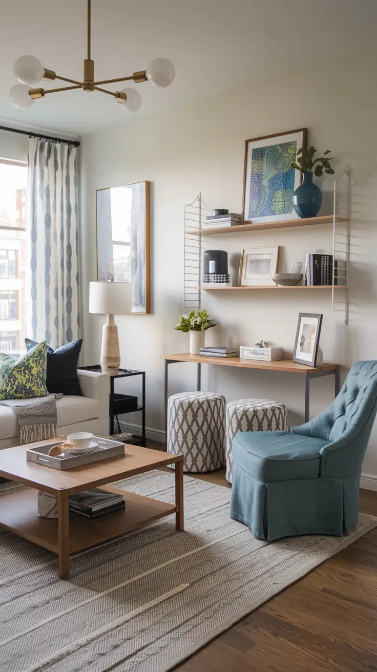 Small Apartment Living Room Ideas 2026 for a Cozy & Modern Space