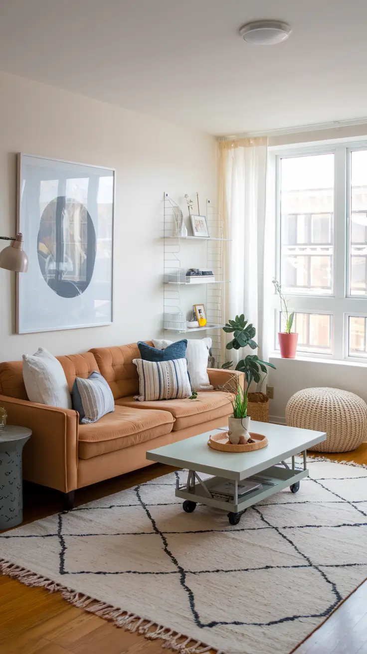 Small Apartment Living Room Ideas 2026 for a Cozy & Modern Space