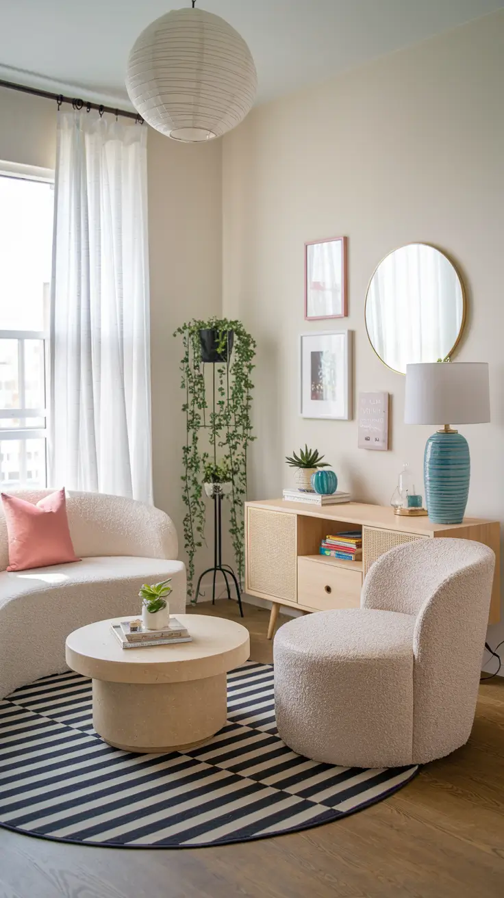 Small Apartment Living Room Ideas 2026 for a Cozy & Modern Space