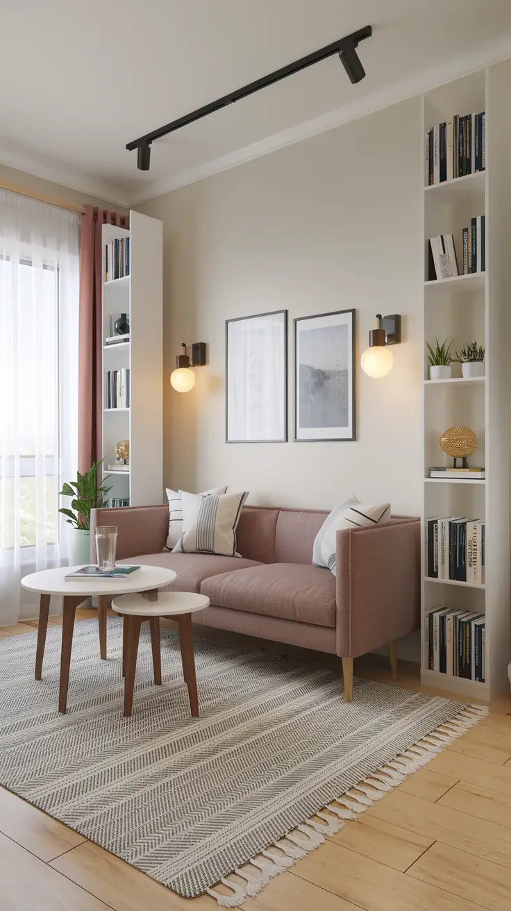 Small Apartment Living Room Ideas 2026 for a Cozy & Modern Space