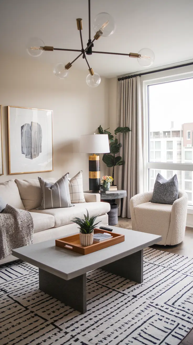 Small Apartment Living Room Ideas 2026 for a Cozy & Modern Space