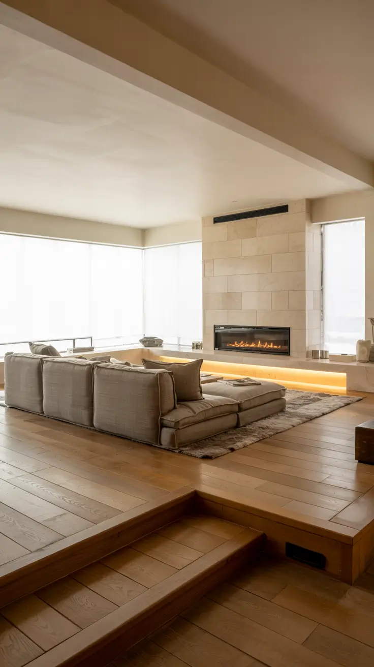 Sunken Living Room Ideas 2026 – Modern, Minimalist & Cozy Designs
