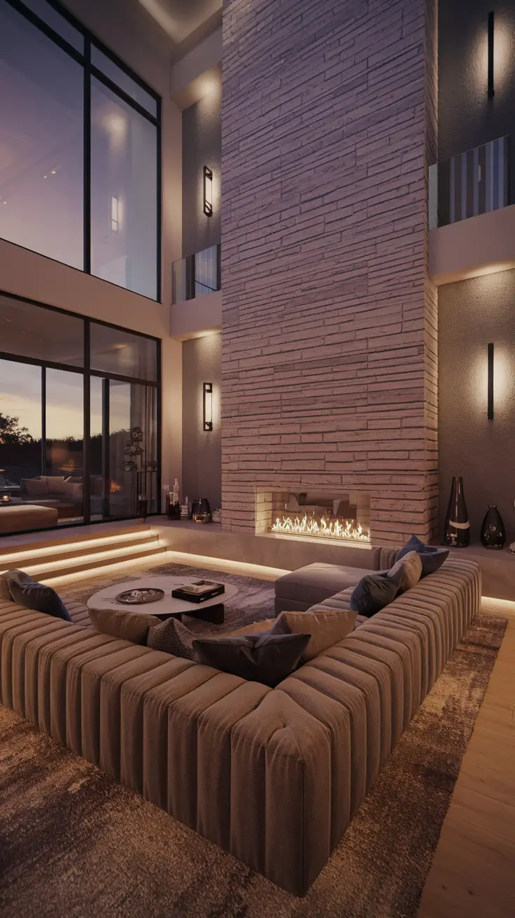 Sunken Living Room Ideas 2026 – Modern, Minimalist & Cozy Designs