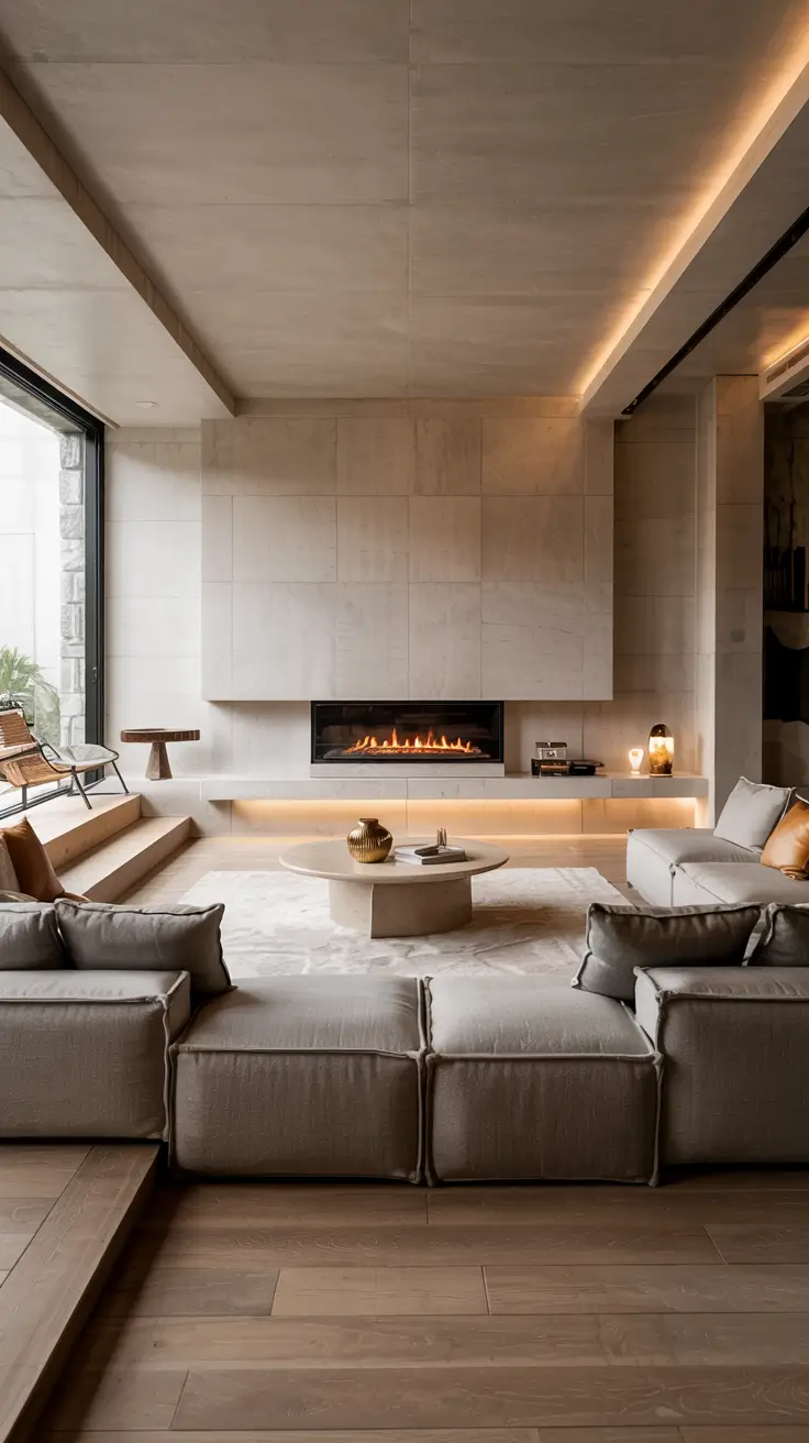 Sunken Living Room Ideas 2026 – Modern, Minimalist & Cozy Designs