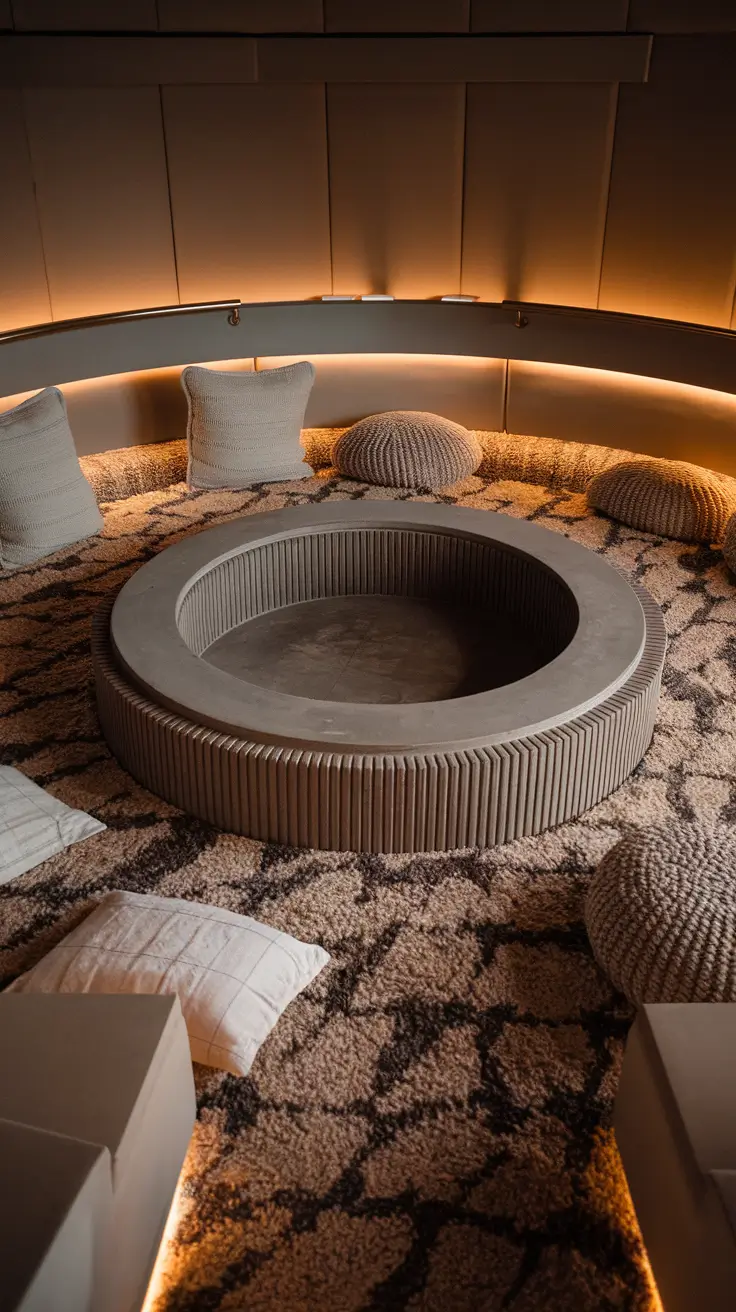 Sunken Living Room Ideas 2026 – Modern, Minimalist & Cozy Designs