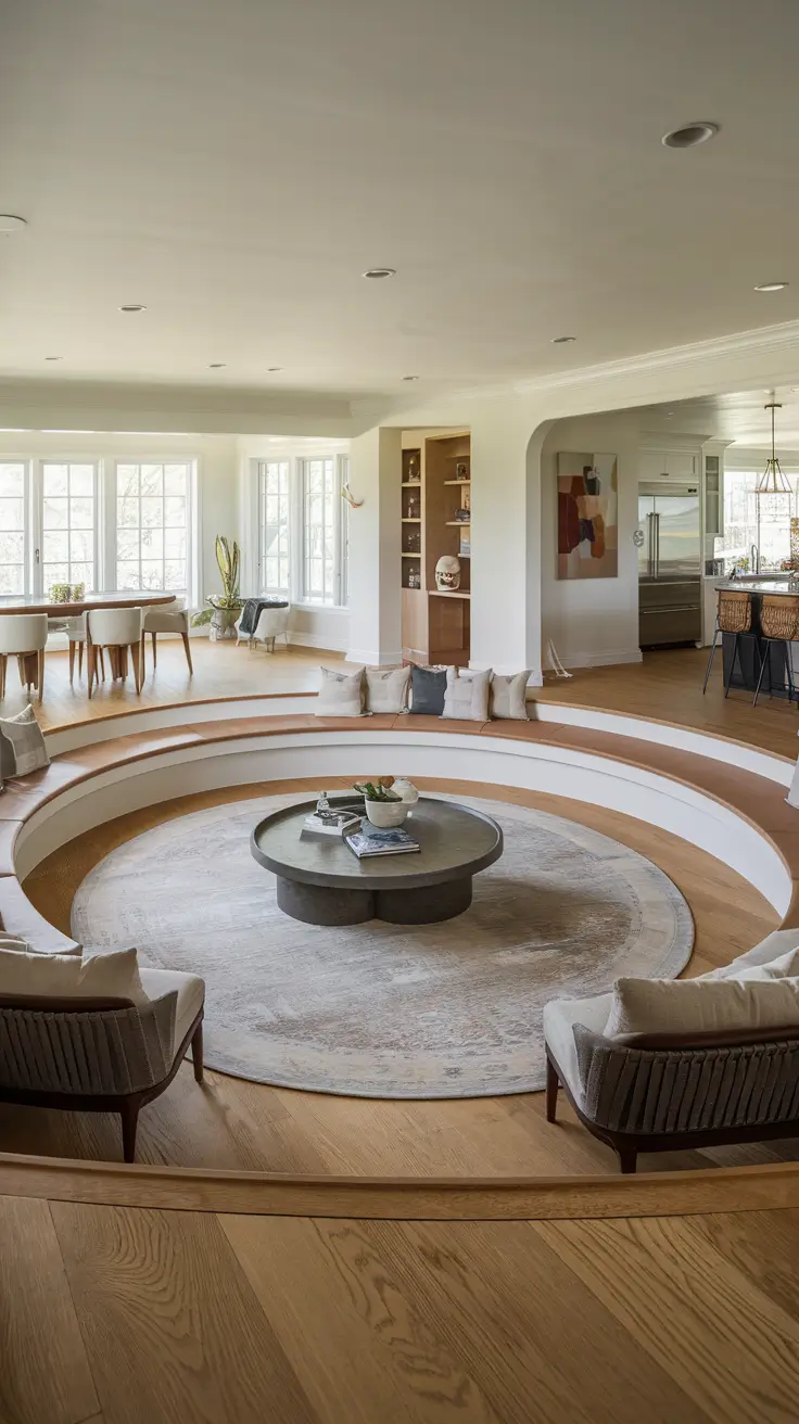 Sunken Living Room Ideas 2026 – Modern, Minimalist & Cozy Designs