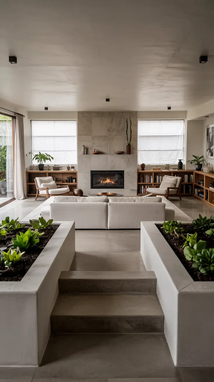 Sunken Living Room Ideas 2026 – Modern, Minimalist & Cozy Designs