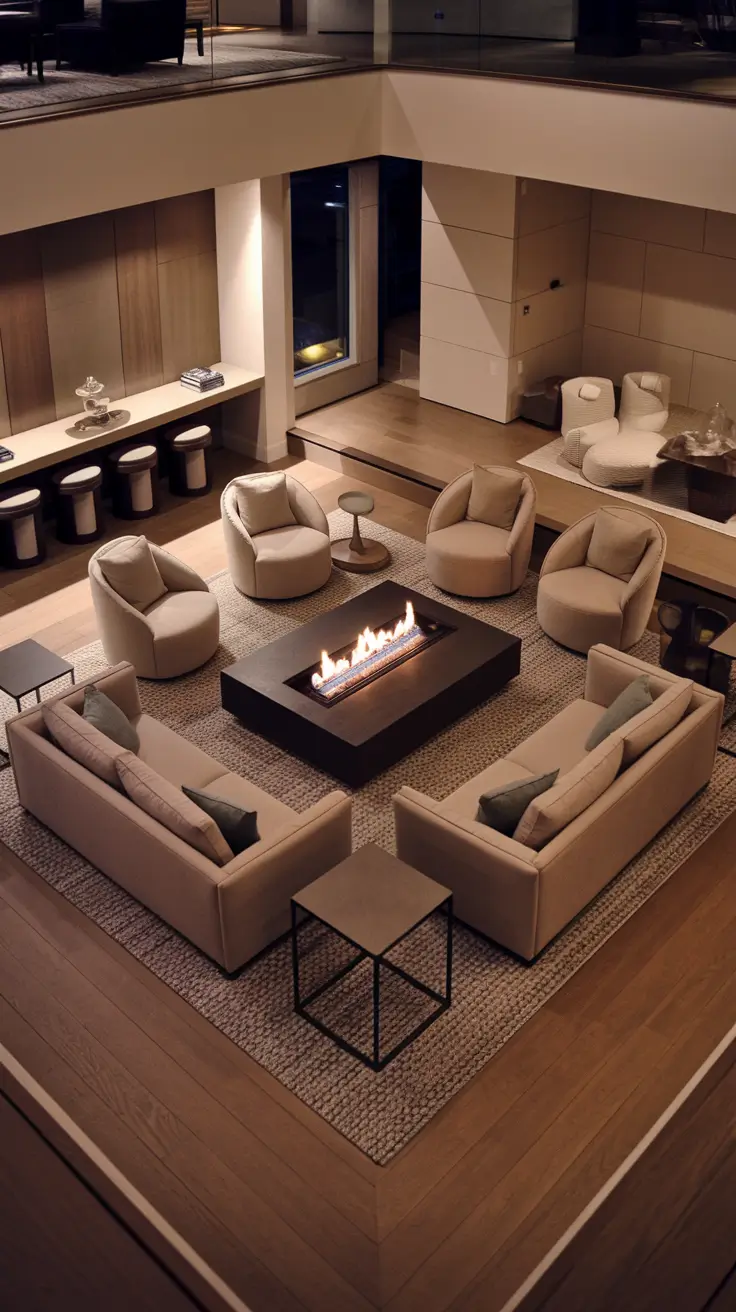 Sunken Living Room Ideas 2026 – Modern, Minimalist & Cozy Designs