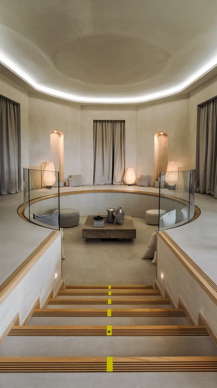 Sunken Living Room Ideas 2026 – Modern, Minimalist & Cozy Designs