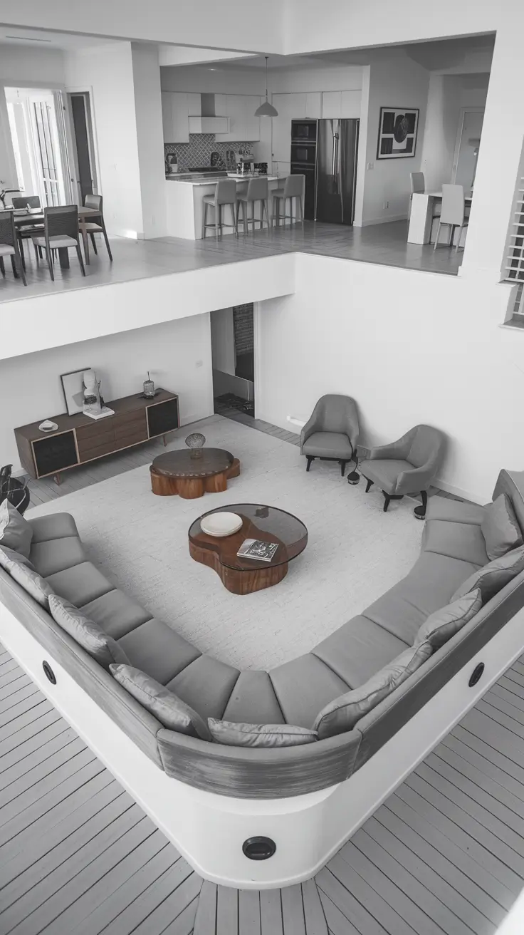 Sunken Living Room Ideas 2026 – Modern, Minimalist & Cozy Designs