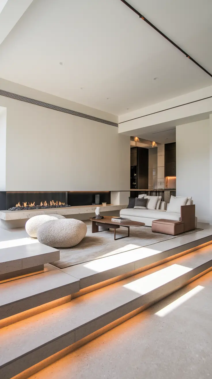 Sunken Living Room Ideas 2026 – Modern, Minimalist & Cozy Designs