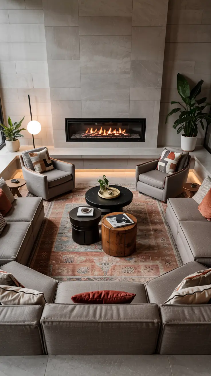 Sunken Living Room Ideas 2026 – Modern, Minimalist & Cozy Designs