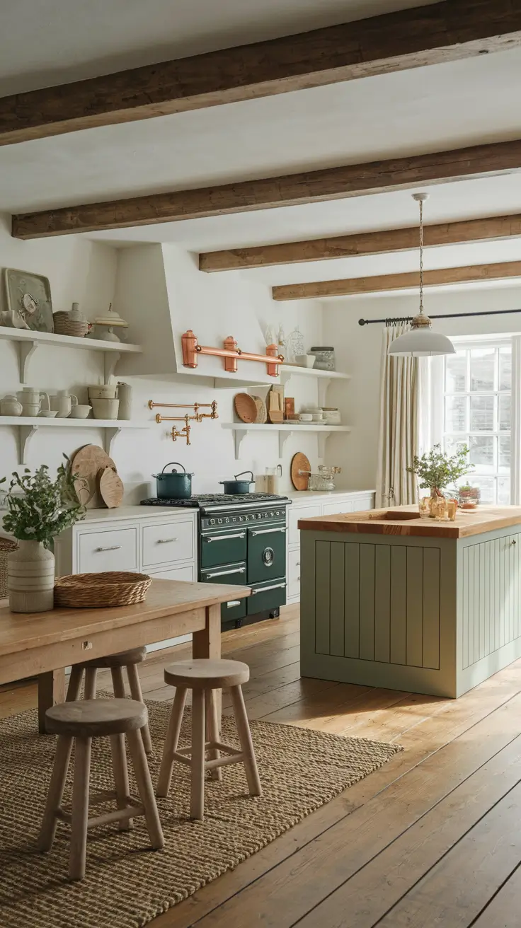Vintage Kitchen Ideas 2026: Retro, Farmhouse & Cozy Styles