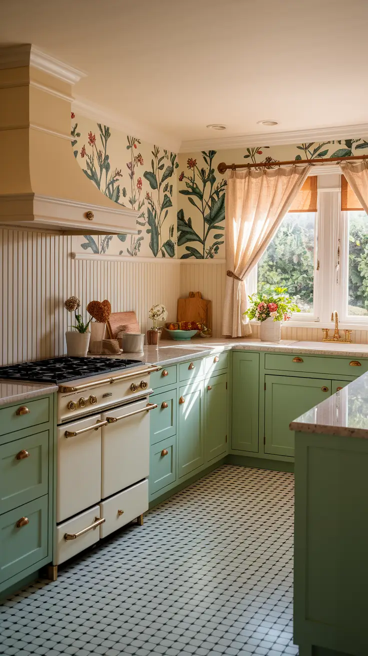 Vintage Kitchen Ideas 2026: Retro, Farmhouse & Cozy Styles
